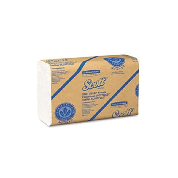 Kimberly-Clark Professional Scottfold Multifold Paper Towels, White 1960